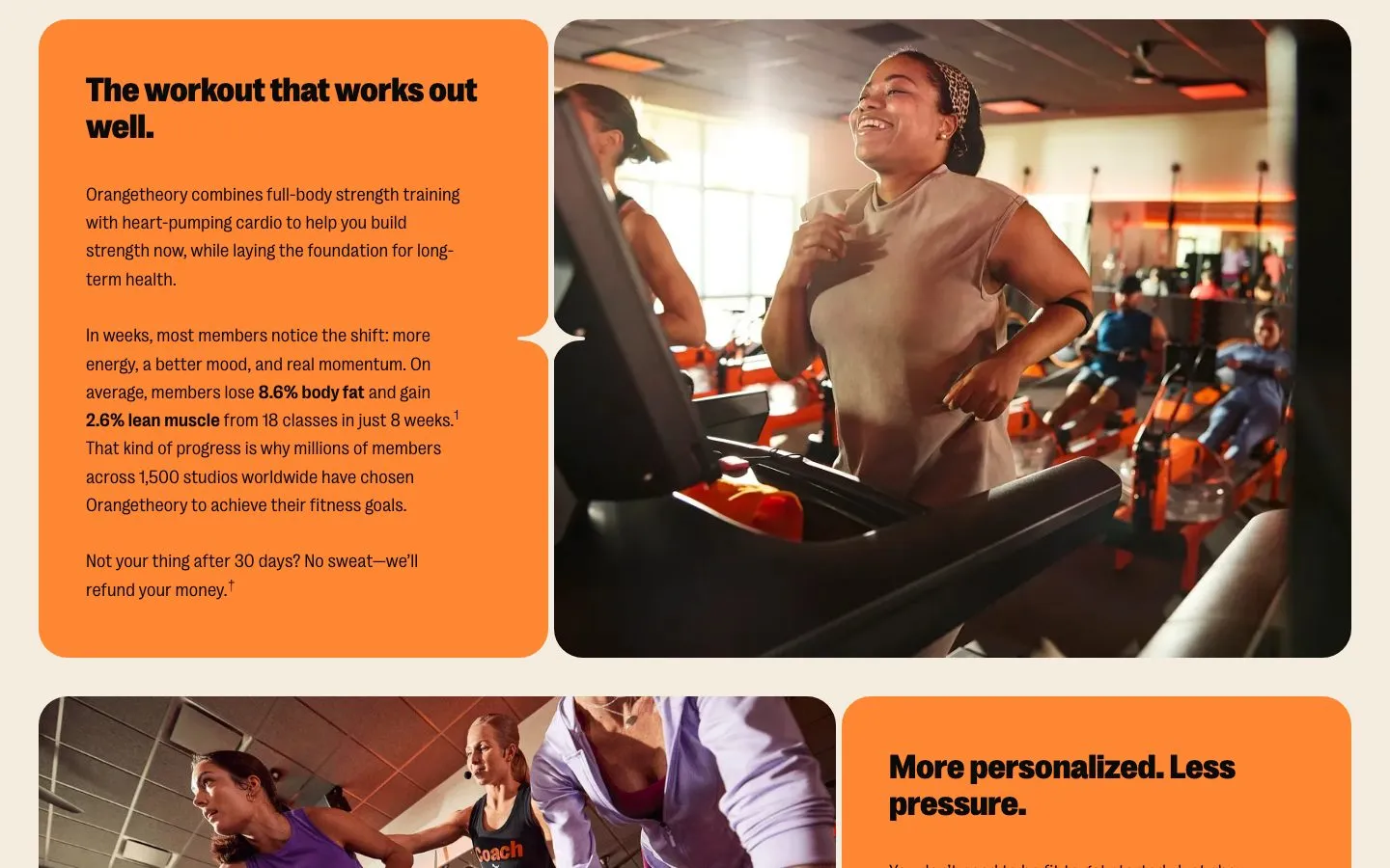 Orangetheory homepage at 1440x900, captured 2026-10-06